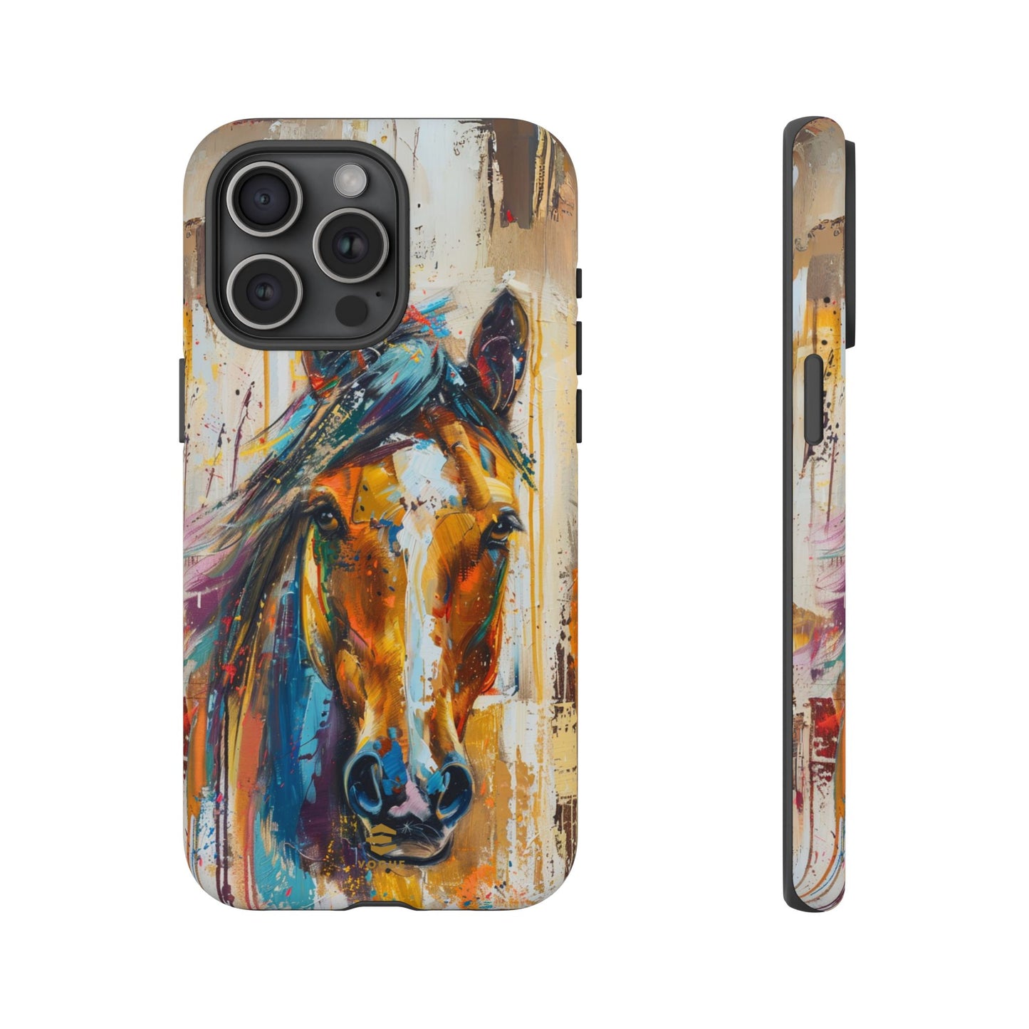 Horse Art iPhone Case - Brown - Though Phone Case