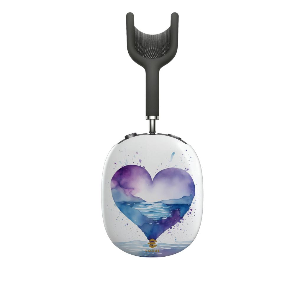 Purple Heart AirPod Max Cases Valentine's day gift for her
