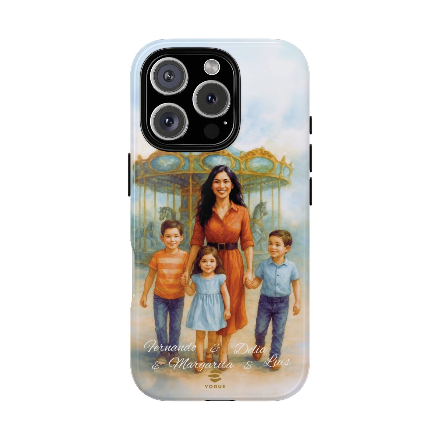 Custom Fun Family Day Phone Case for iPhone
