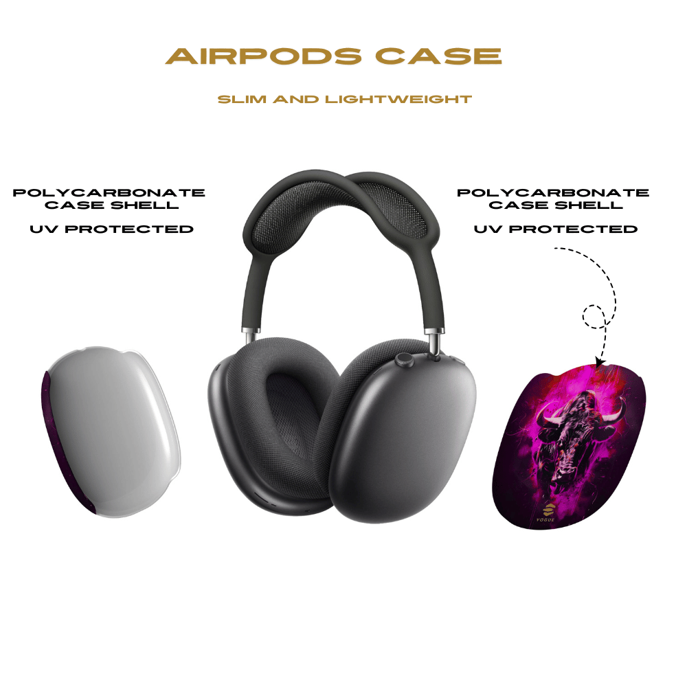 Bull Hot Pink AirPod Max Cases