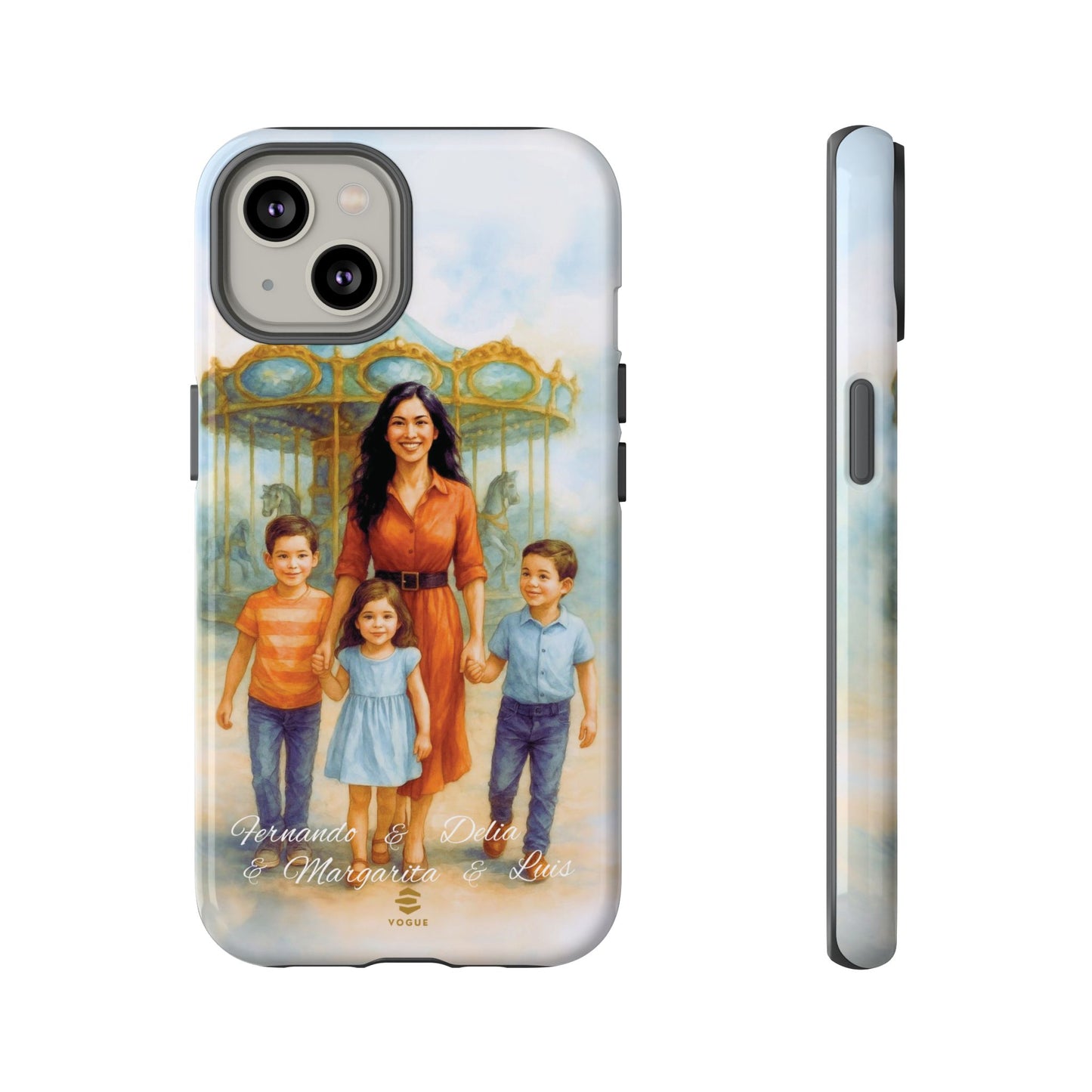 Custom Fun Family Day Phone Case for iPhone