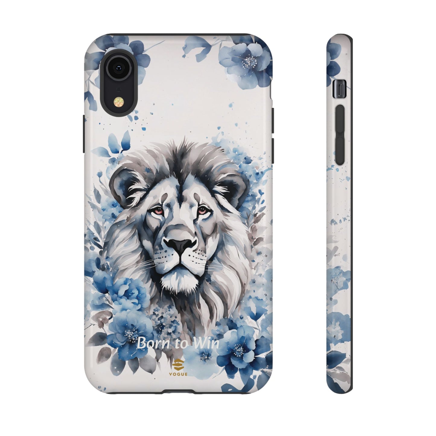 Lion Born to Win iPhone Tough Phone Case