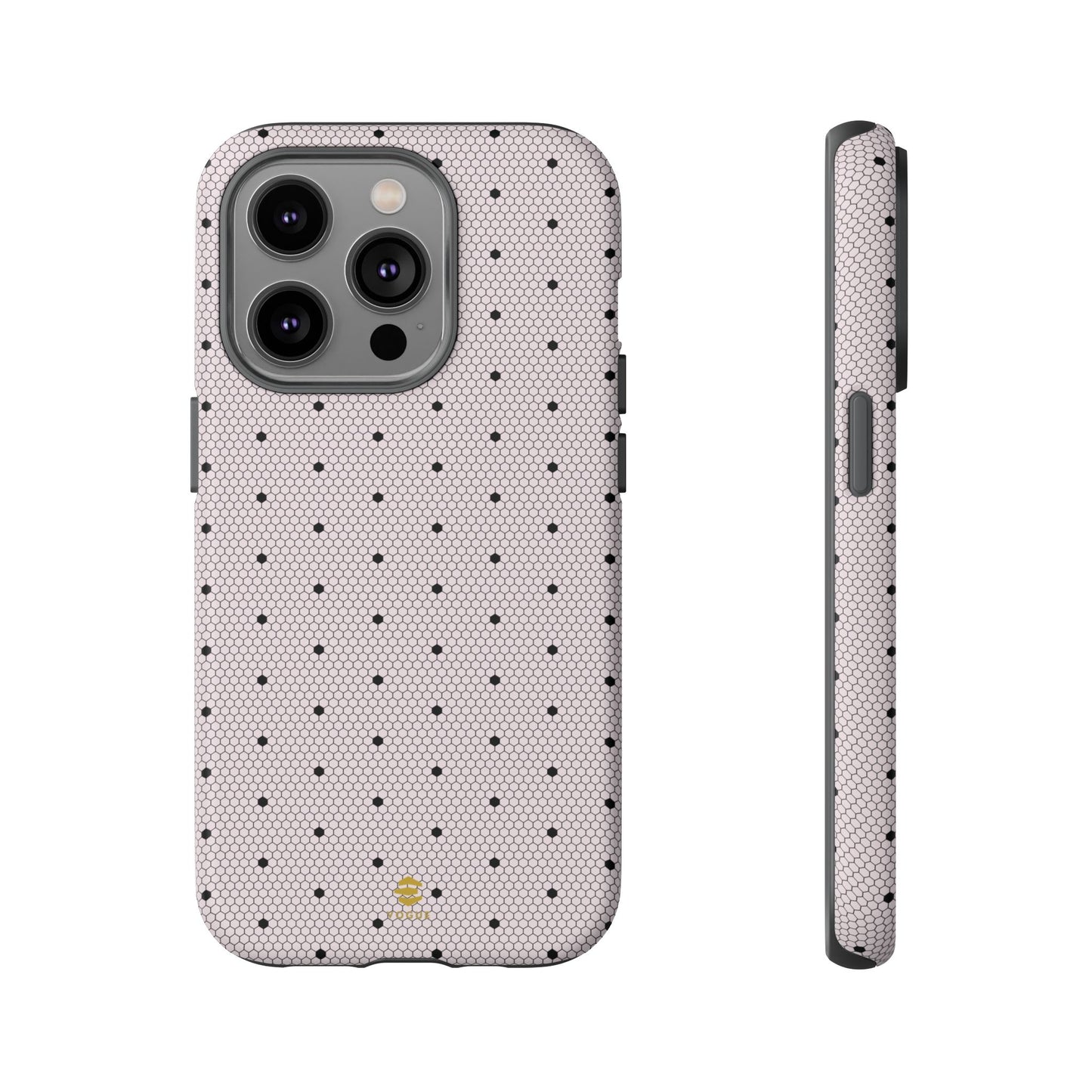 Blush Lace Allure iPhone Tough Case
