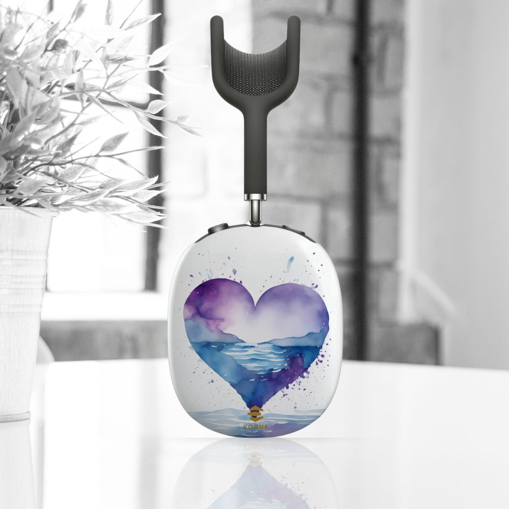 Purple Heart AirPod Max Cases Valentine's day gift for her