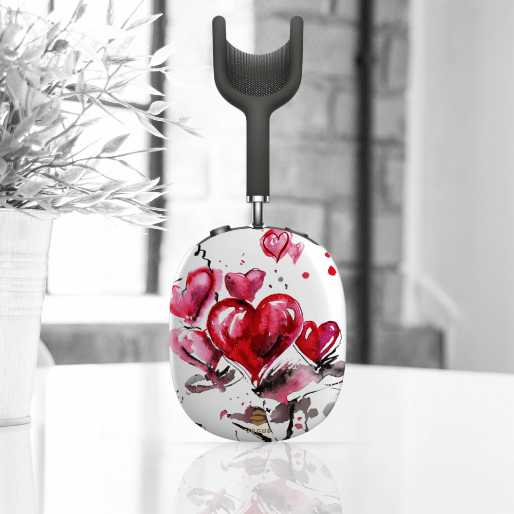 Abstract Hearts AirPod Max Cases Valentine's day gift for her