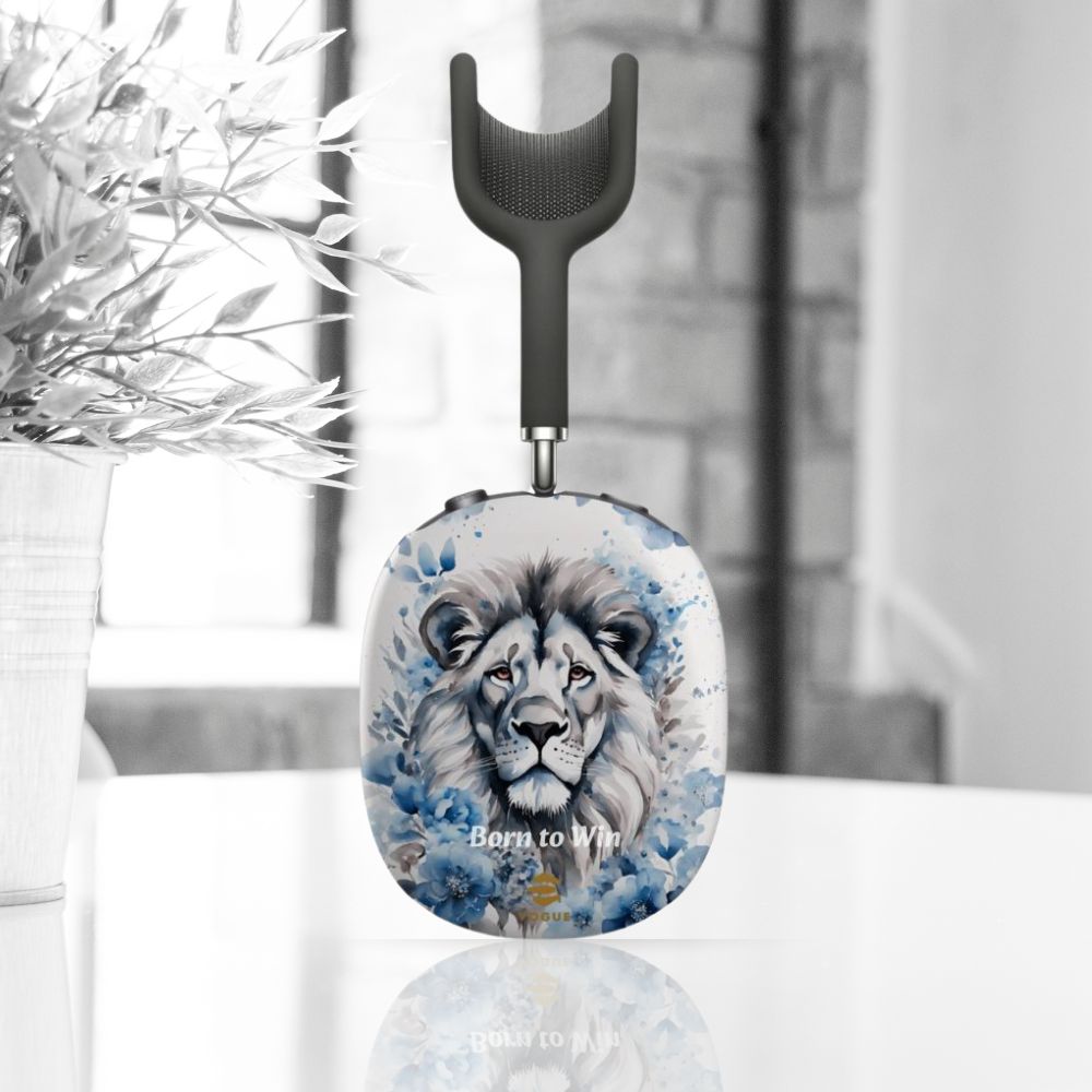 Lion Born To Win AirPod Max Cases