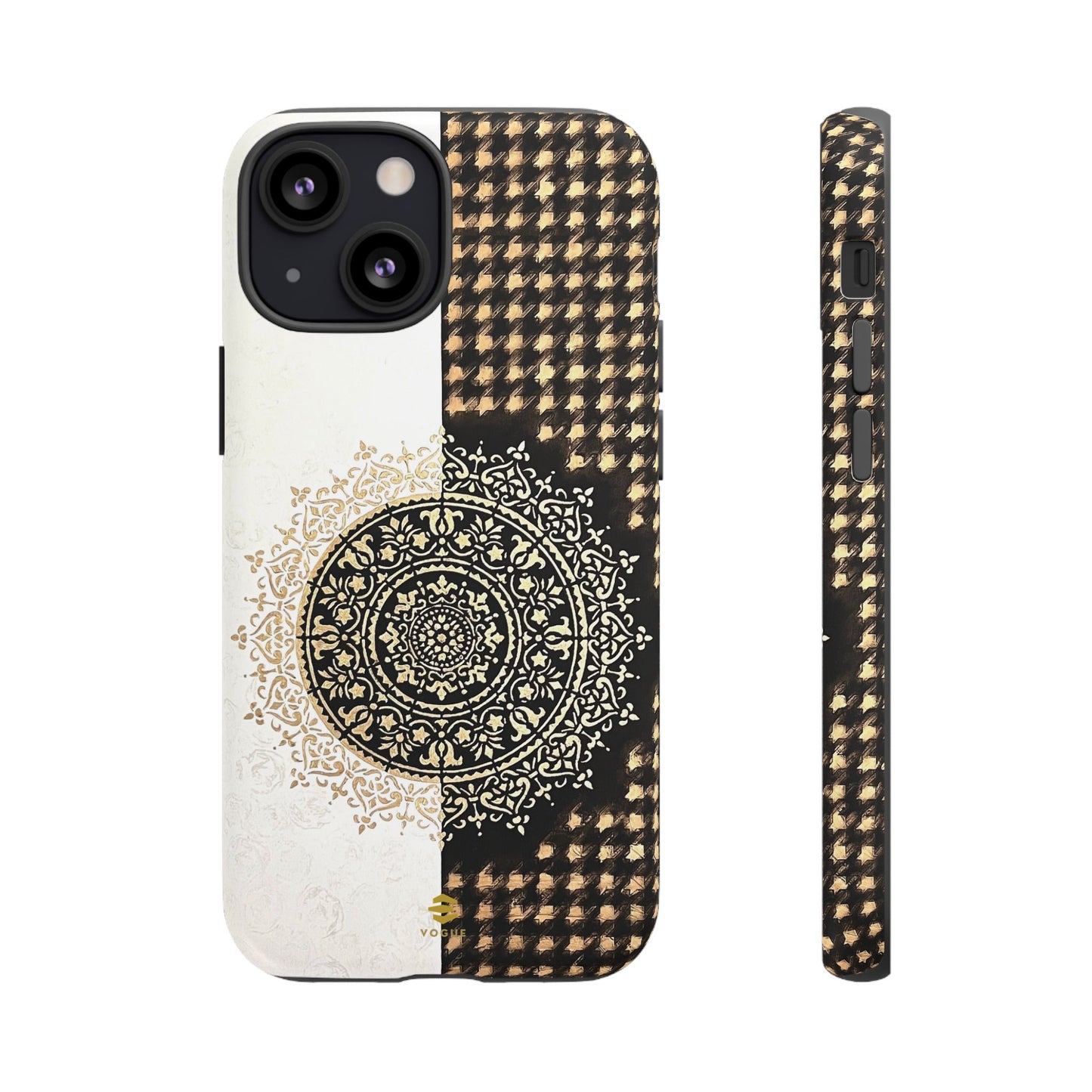 Funda para iPhone con pintura abstracta de mandala