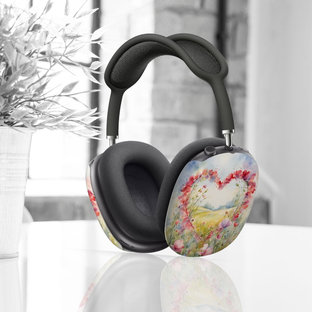 Flower Heart AirPod Max Cases Valentine's day gift for her