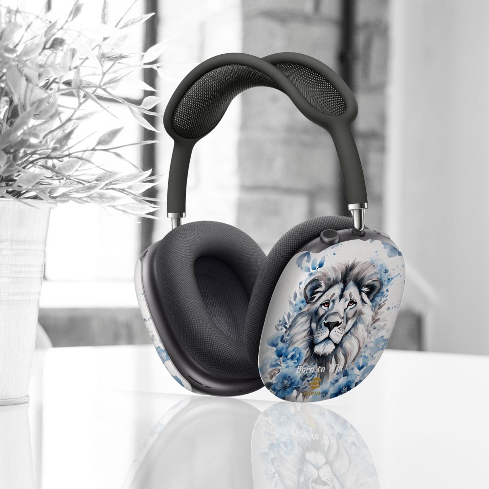 Lion Born To Win AirPod Max Cases