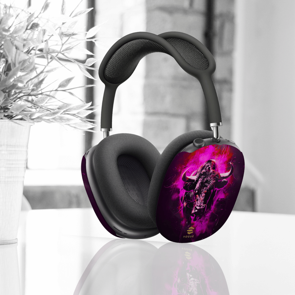 Bull Hot Pink AirPod Max Cases