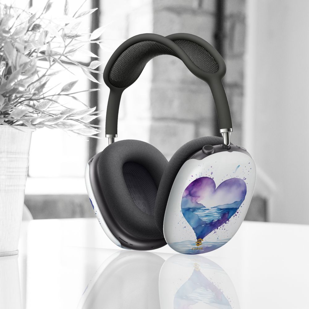 Purple Heart AirPod Max Cases Valentine's day gift for her