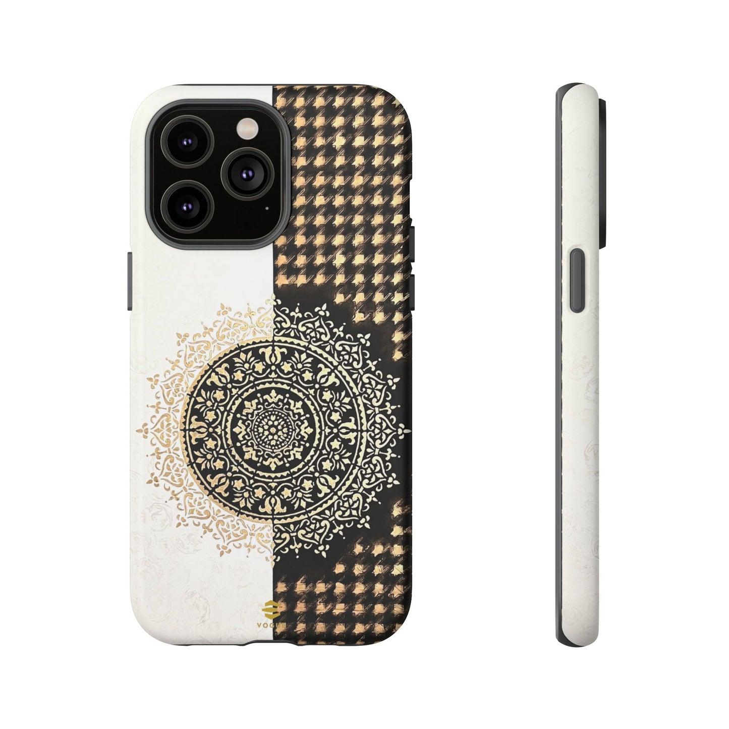 Funda para iPhone con pintura abstracta de mandala