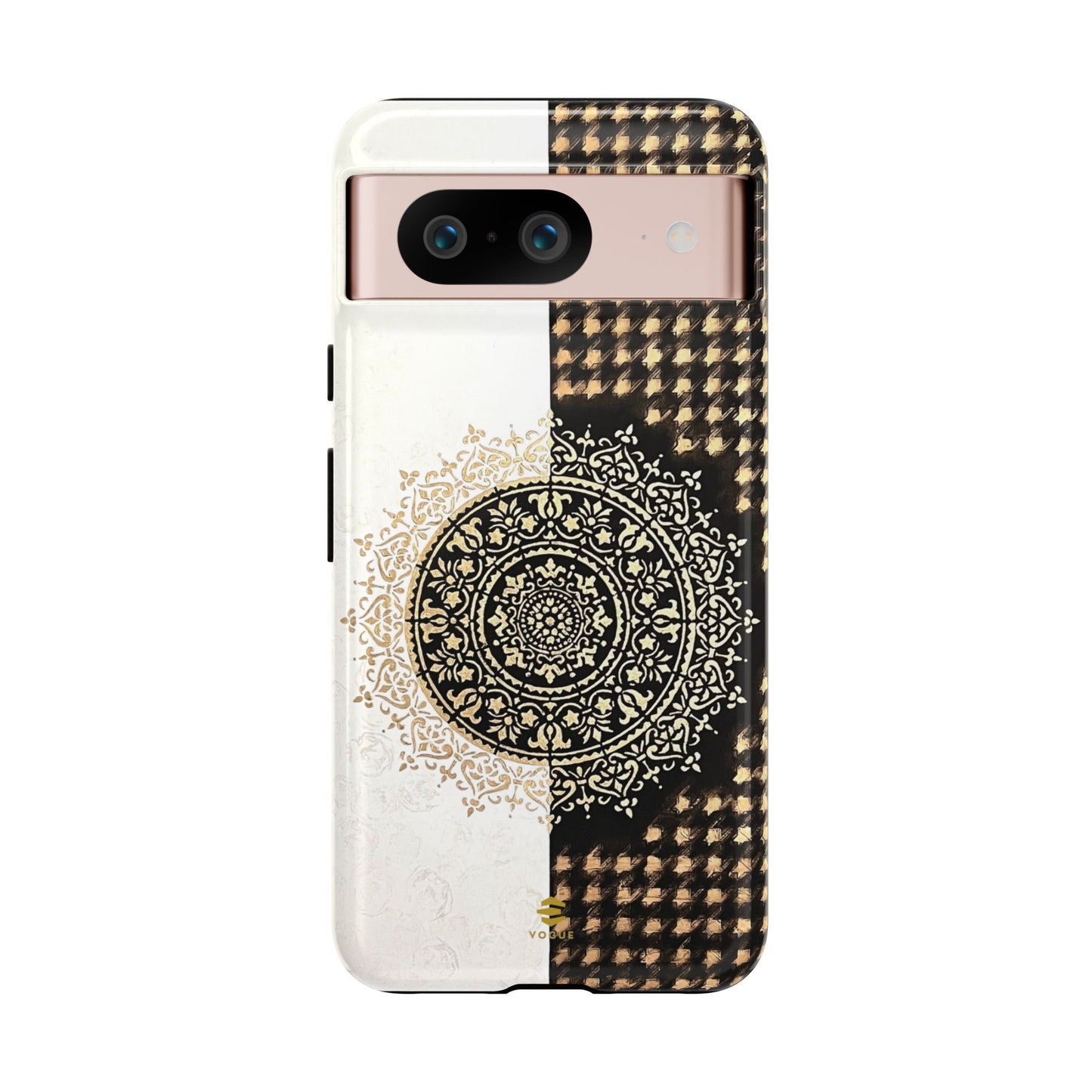 Estuche de Google con pintura abstracta de mandala