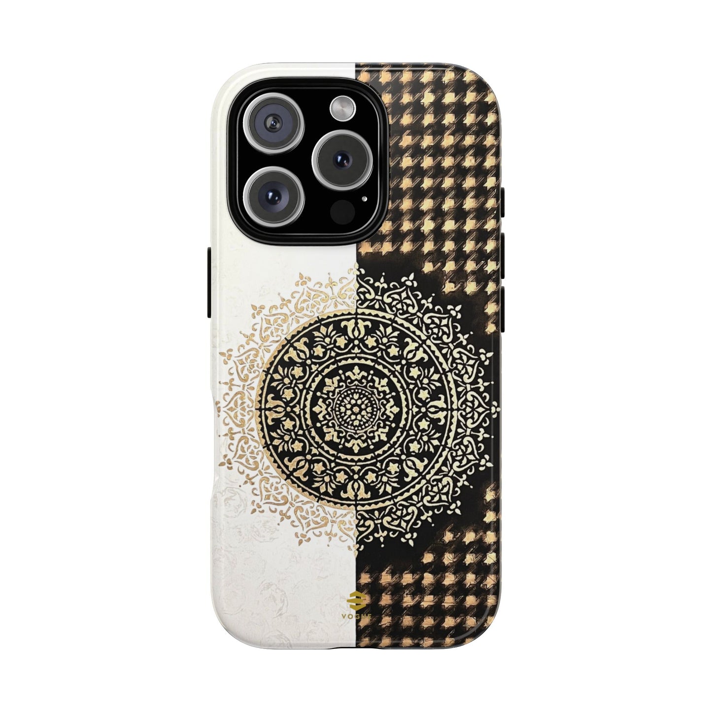 Funda para iPhone con pintura abstracta de mandala