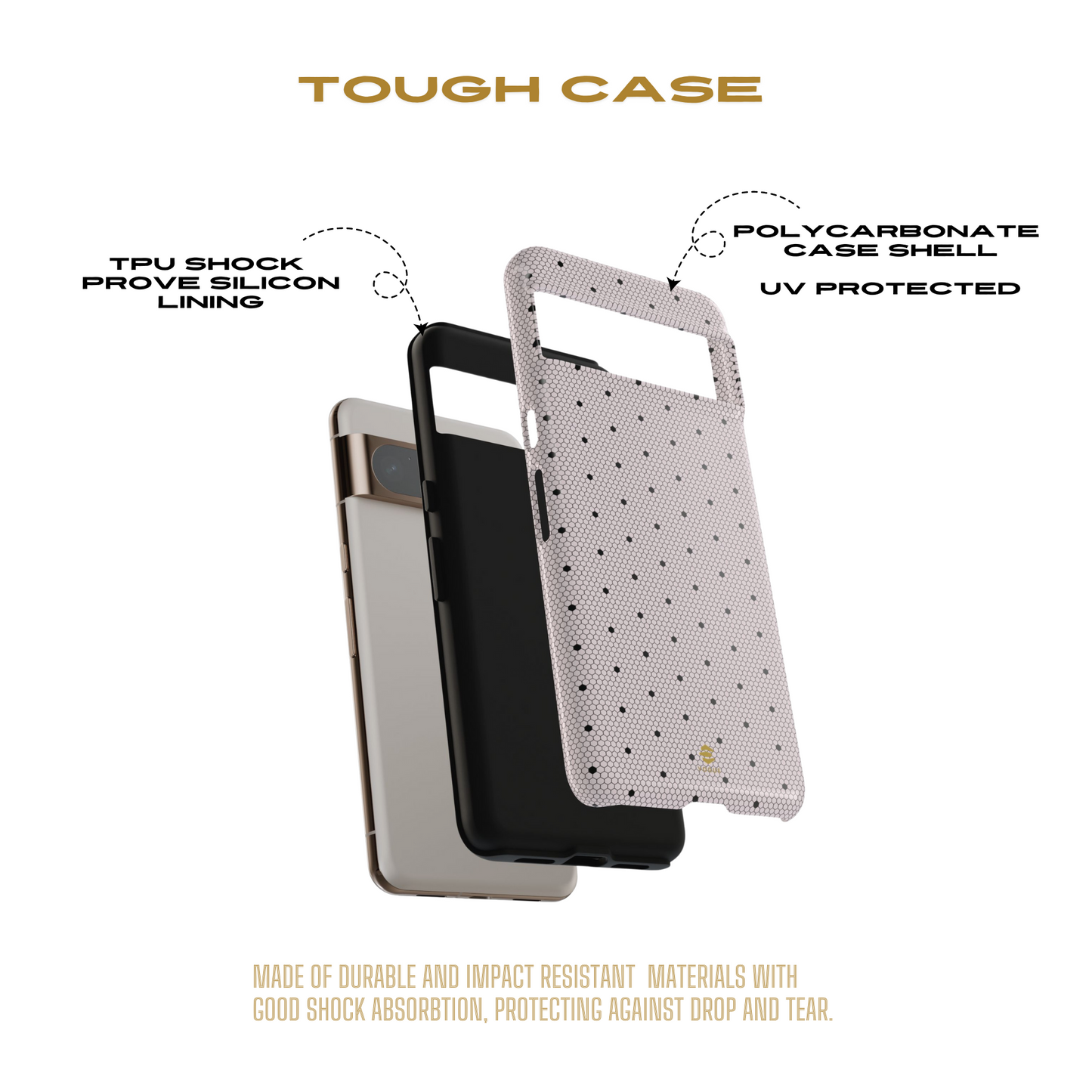 Blush Lace Allure Google Tough Case