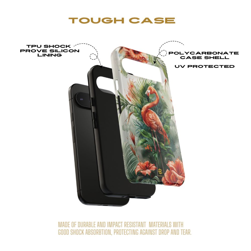 Flamingo Art Phone Case Google Pixel