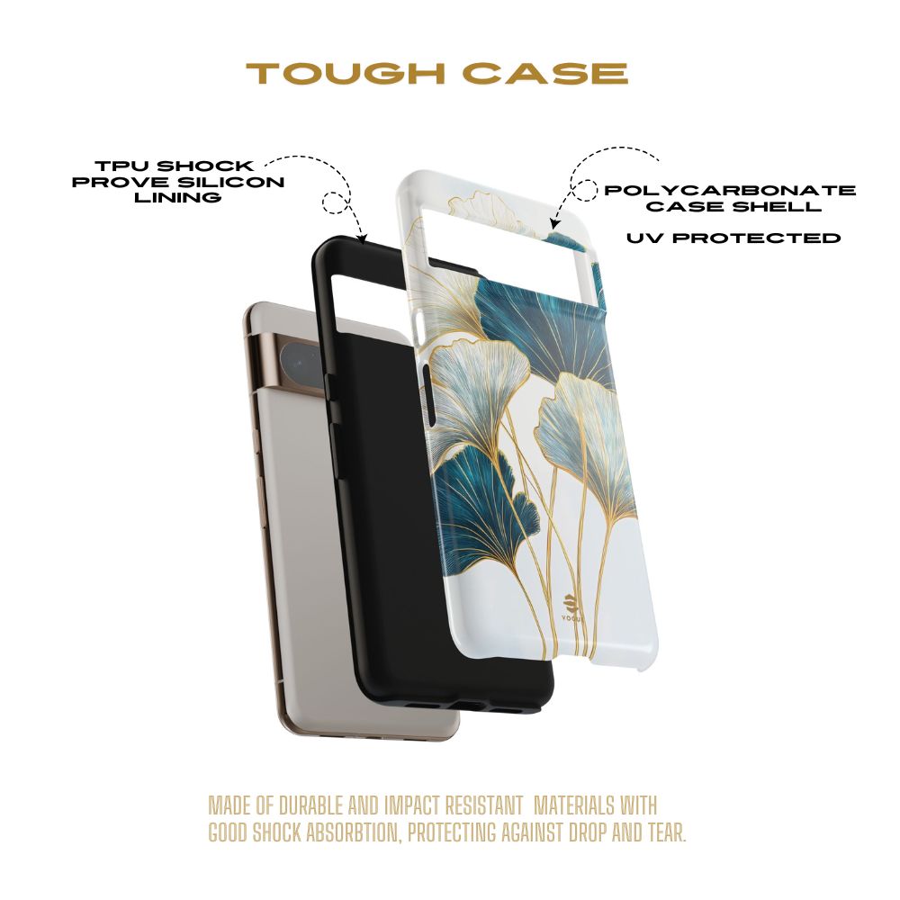 Botanical Line Art Tough Phone Case Google