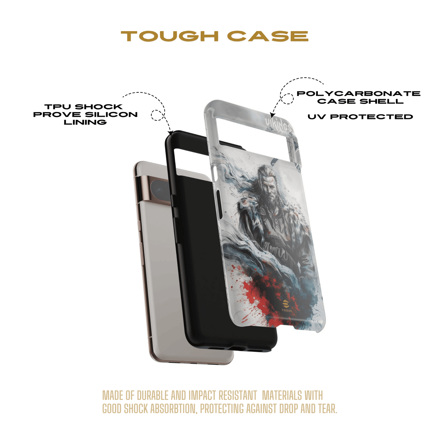 Vikings History Google Pixel Tough Case