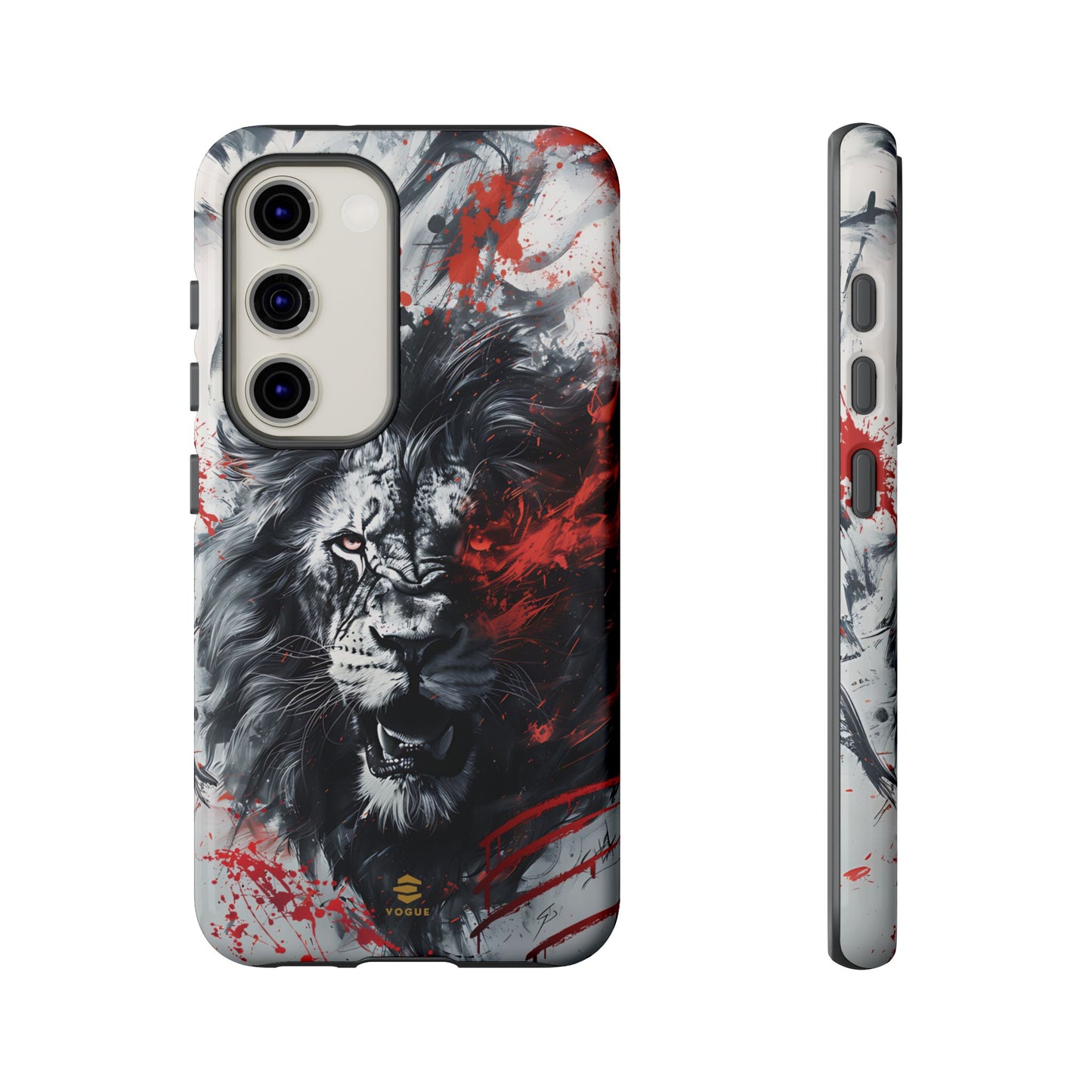 Lion Roaring Art Samsung Tough Case