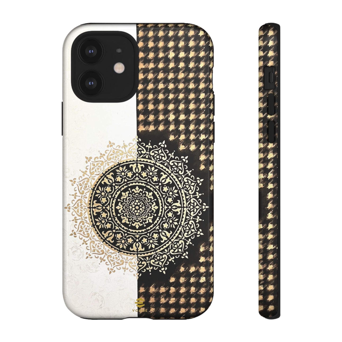 Funda para iPhone con pintura abstracta de mandala