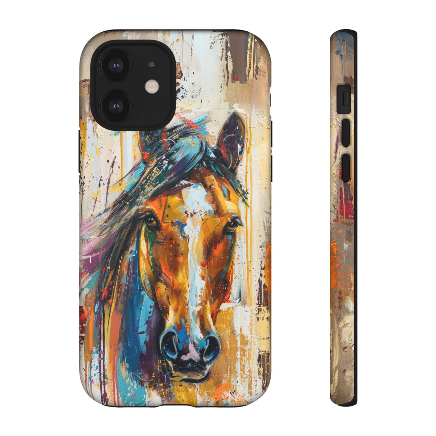 Horse Art iPhone Case - Brown - Though Phone Case