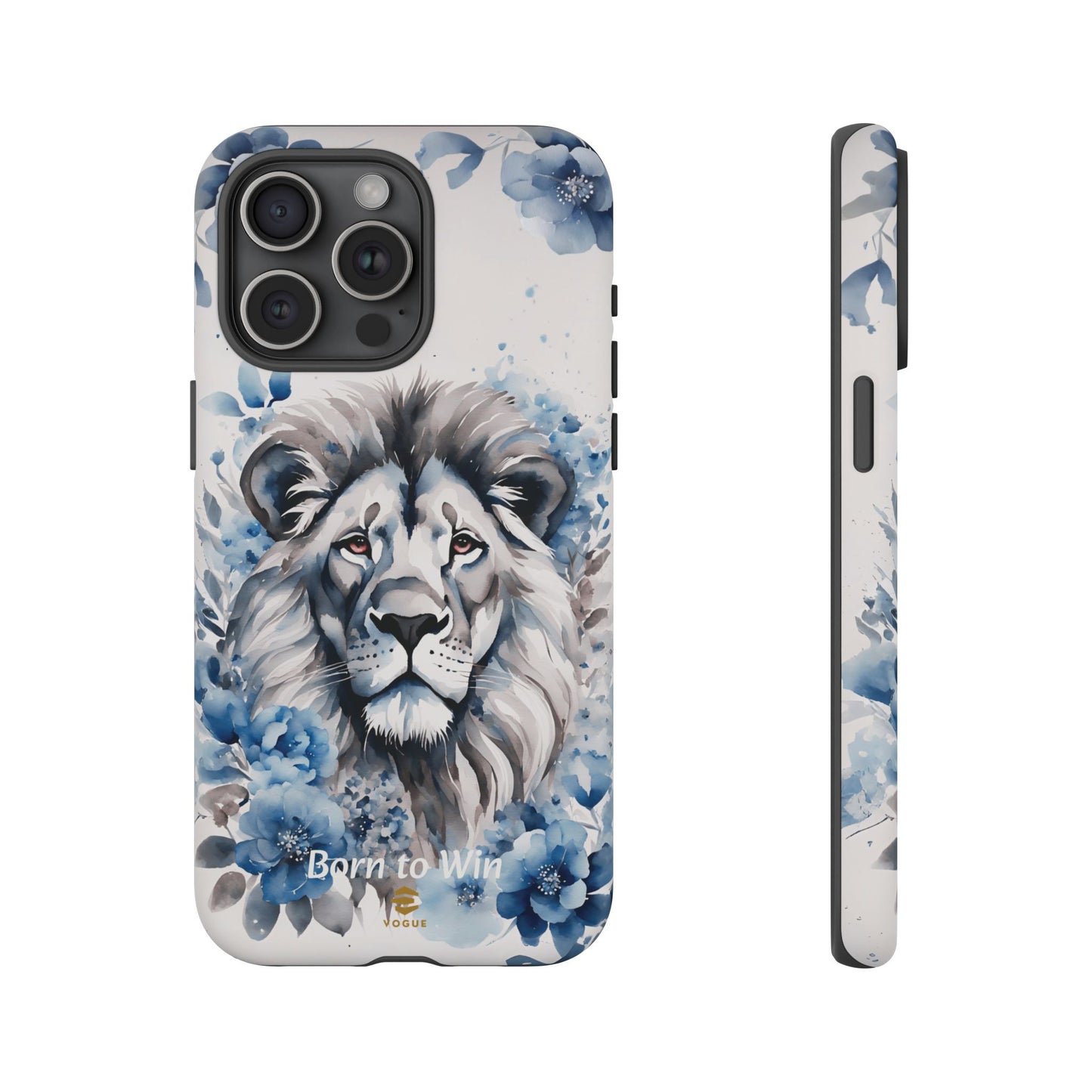 Lion Born to Win iPhone Tough Phone Case