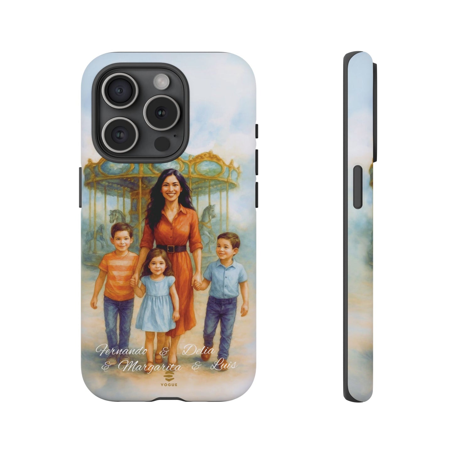 Custom Fun Family Day Phone Case for iPhone
