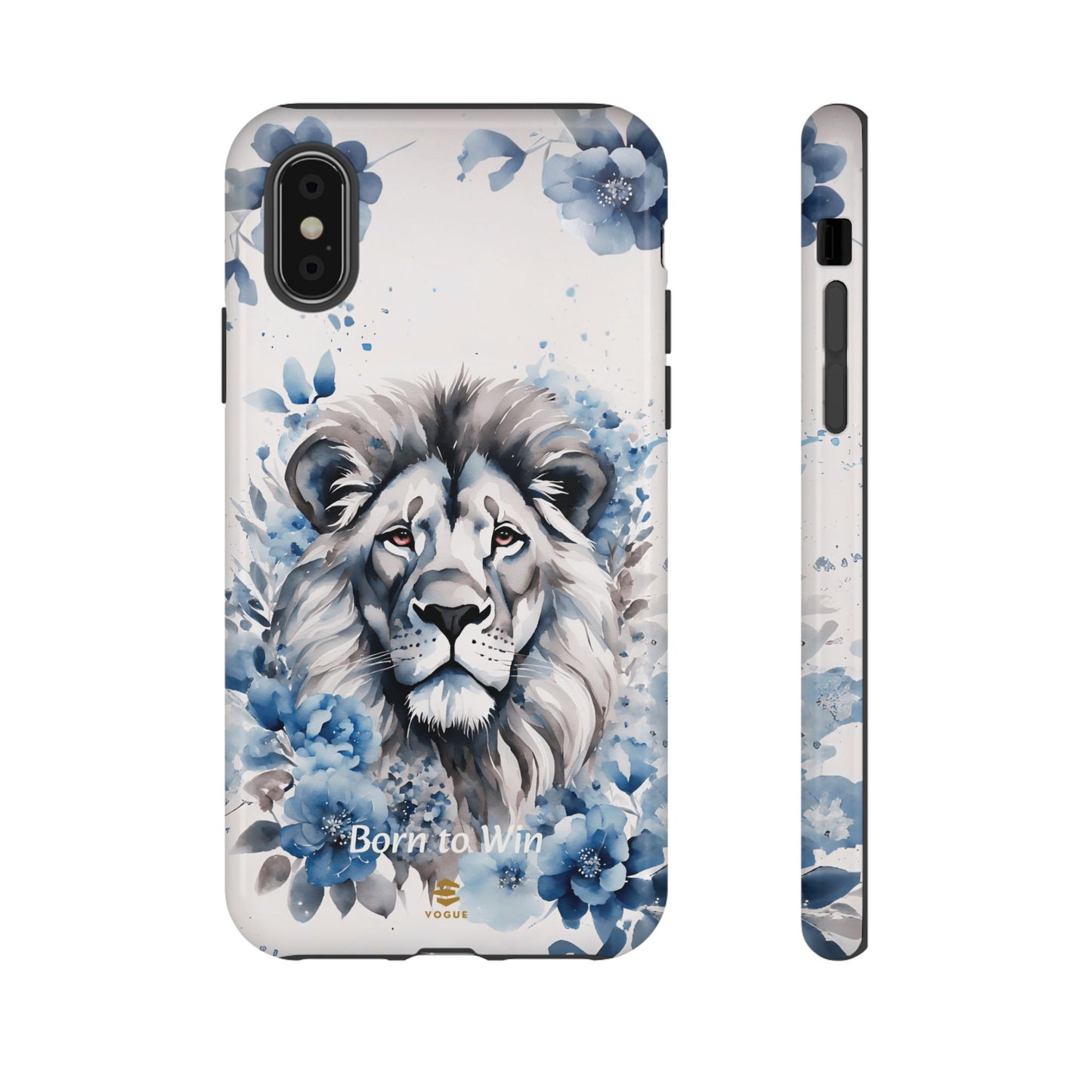 Lion Born to Win iPhone Tough Phone Case