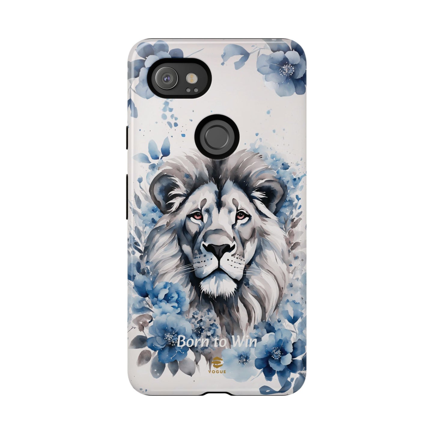 Lion Born to Win Google Pixel Tough Phone Case