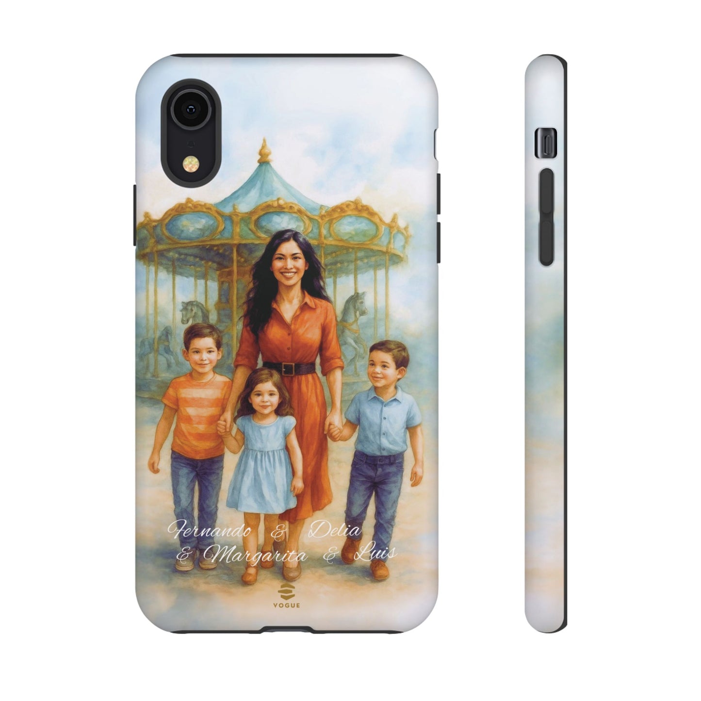 Custom Fun Family Day Phone Case for iPhone