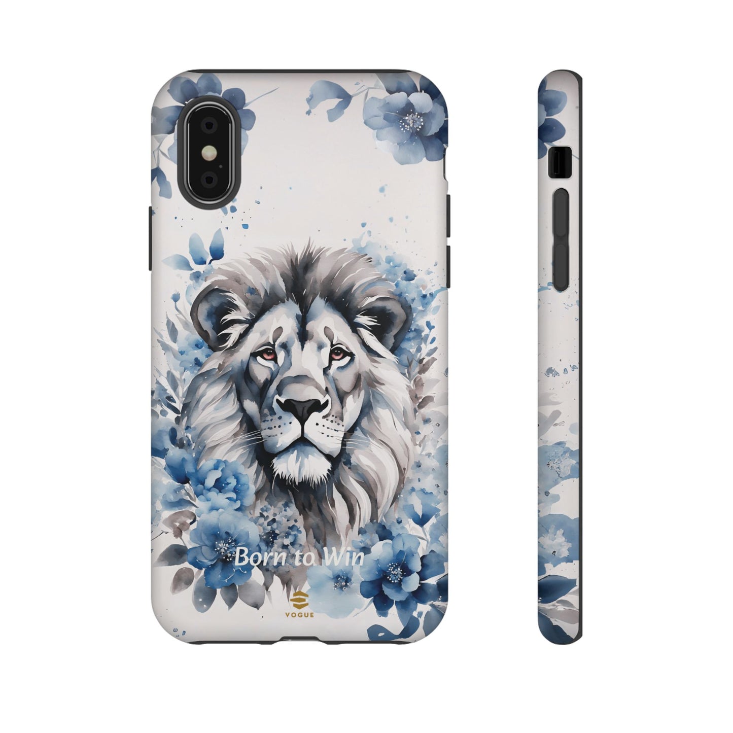 Lion Born to Win iPhone Tough Phone Case