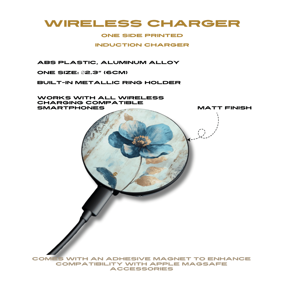 Vintage Flower Induction Charger