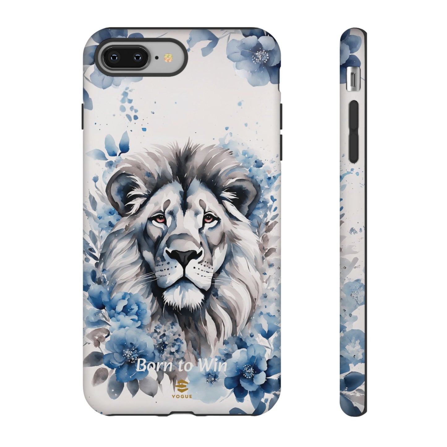 Lion Born to Win iPhone Tough Phone Case