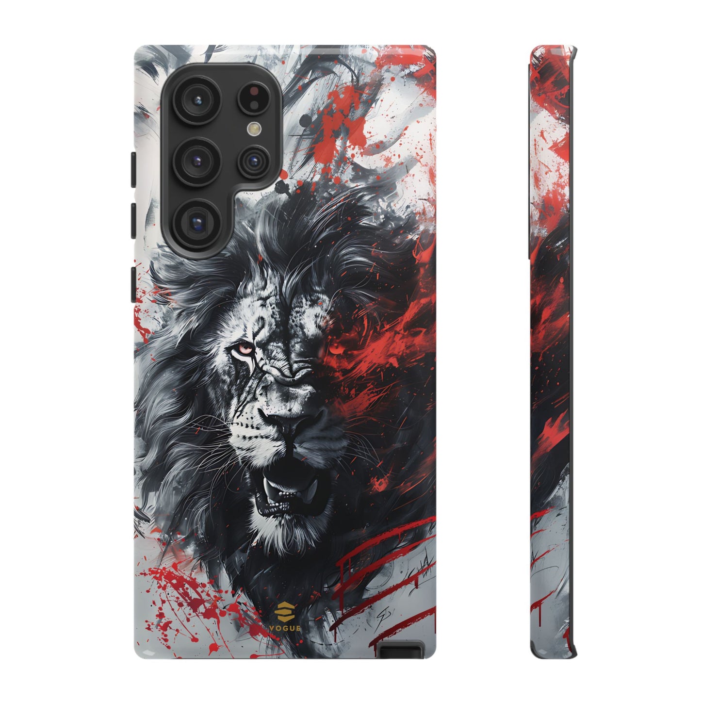Lion Roaring Art Samsung Tough Case
