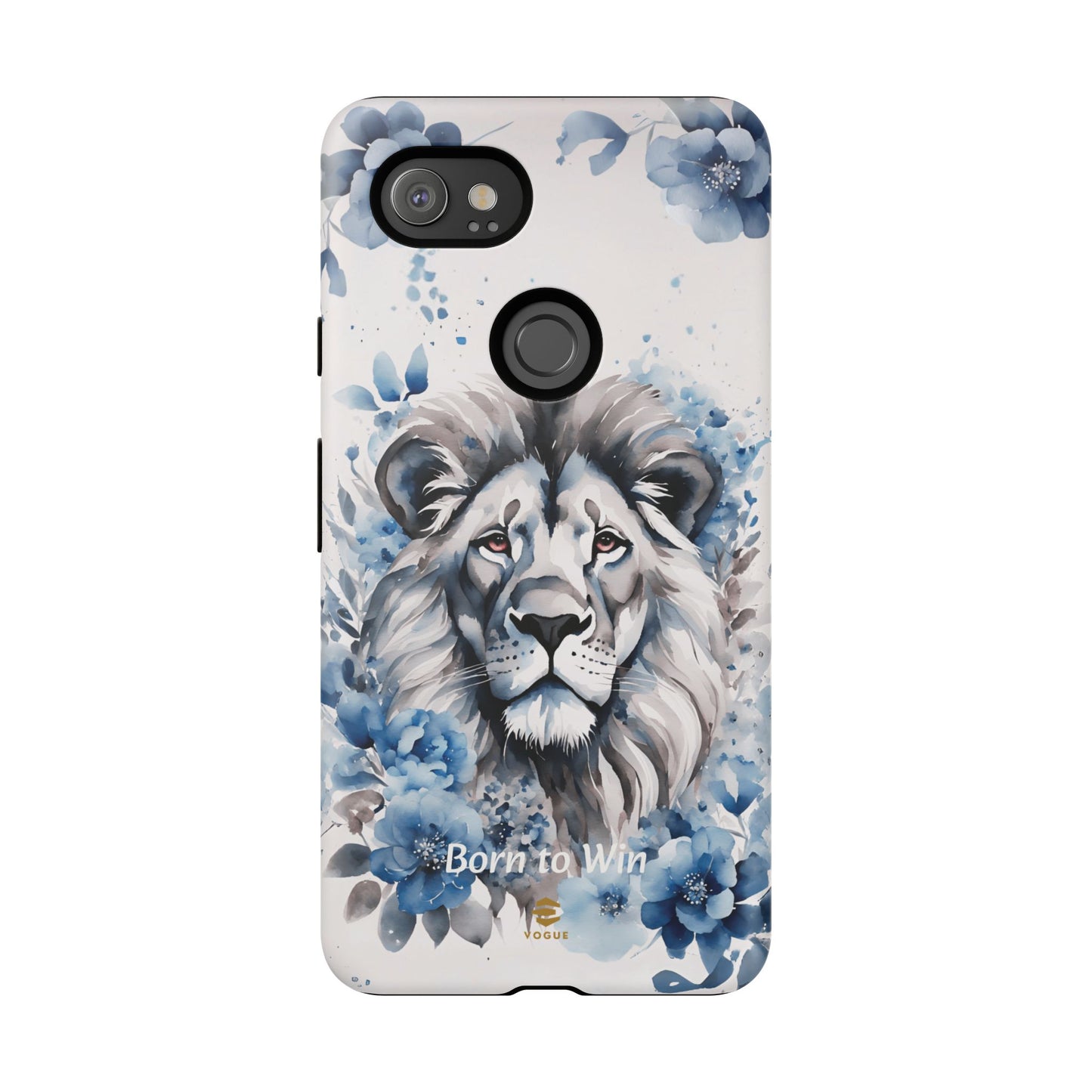 Lion Born to Win Google Pixel Tough Phone Case