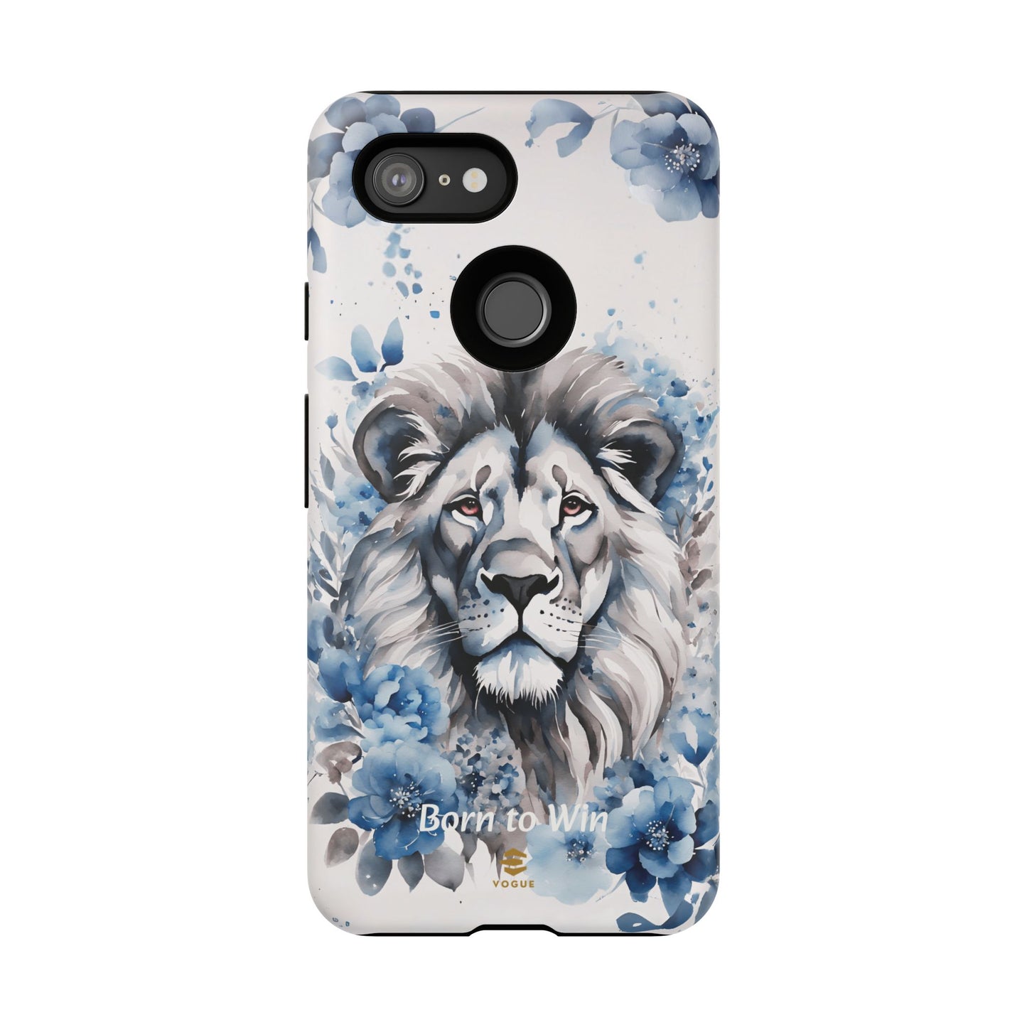 Lion Born to Win Google Pixel Tough Phone Case