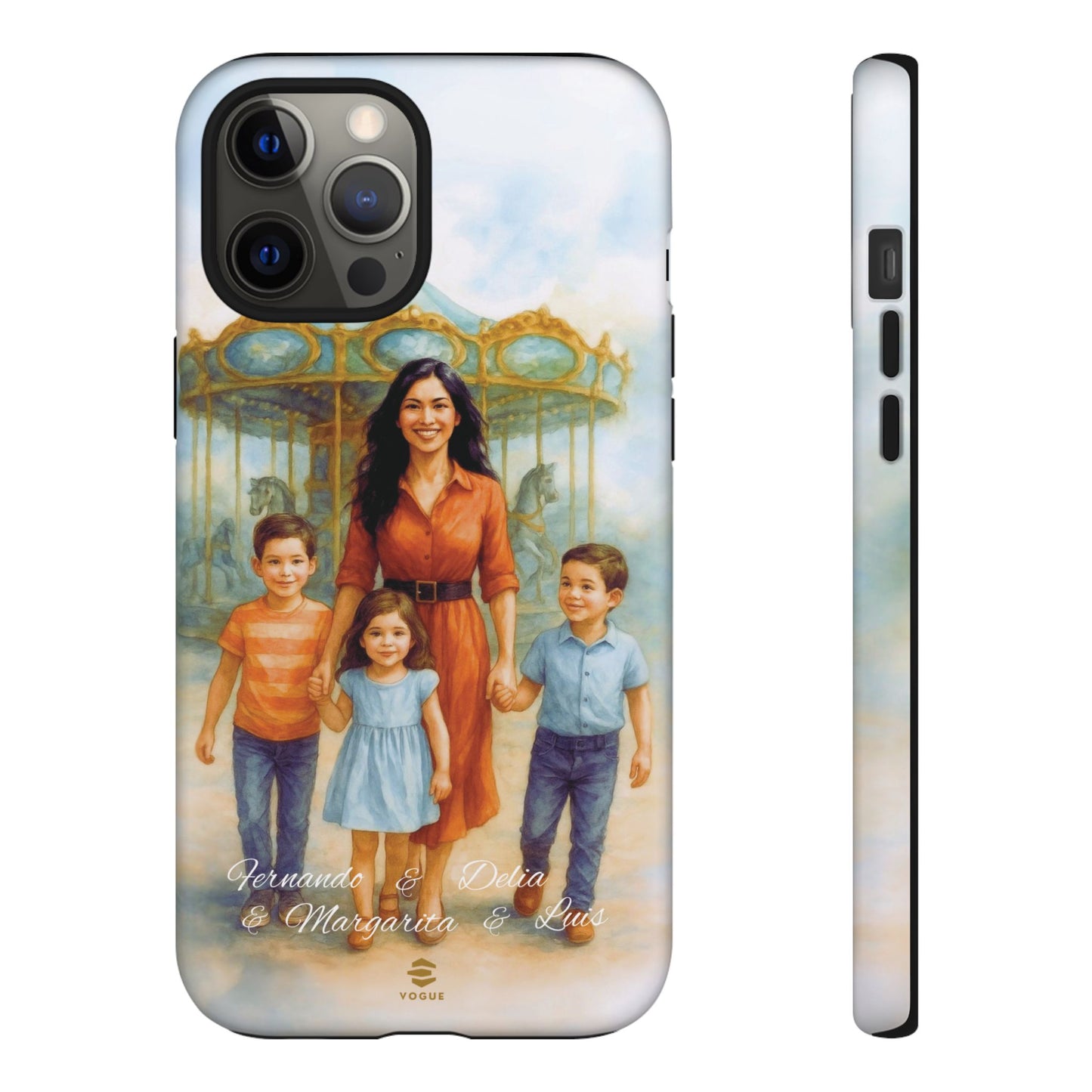 Custom Fun Family Day Phone Case for iPhone