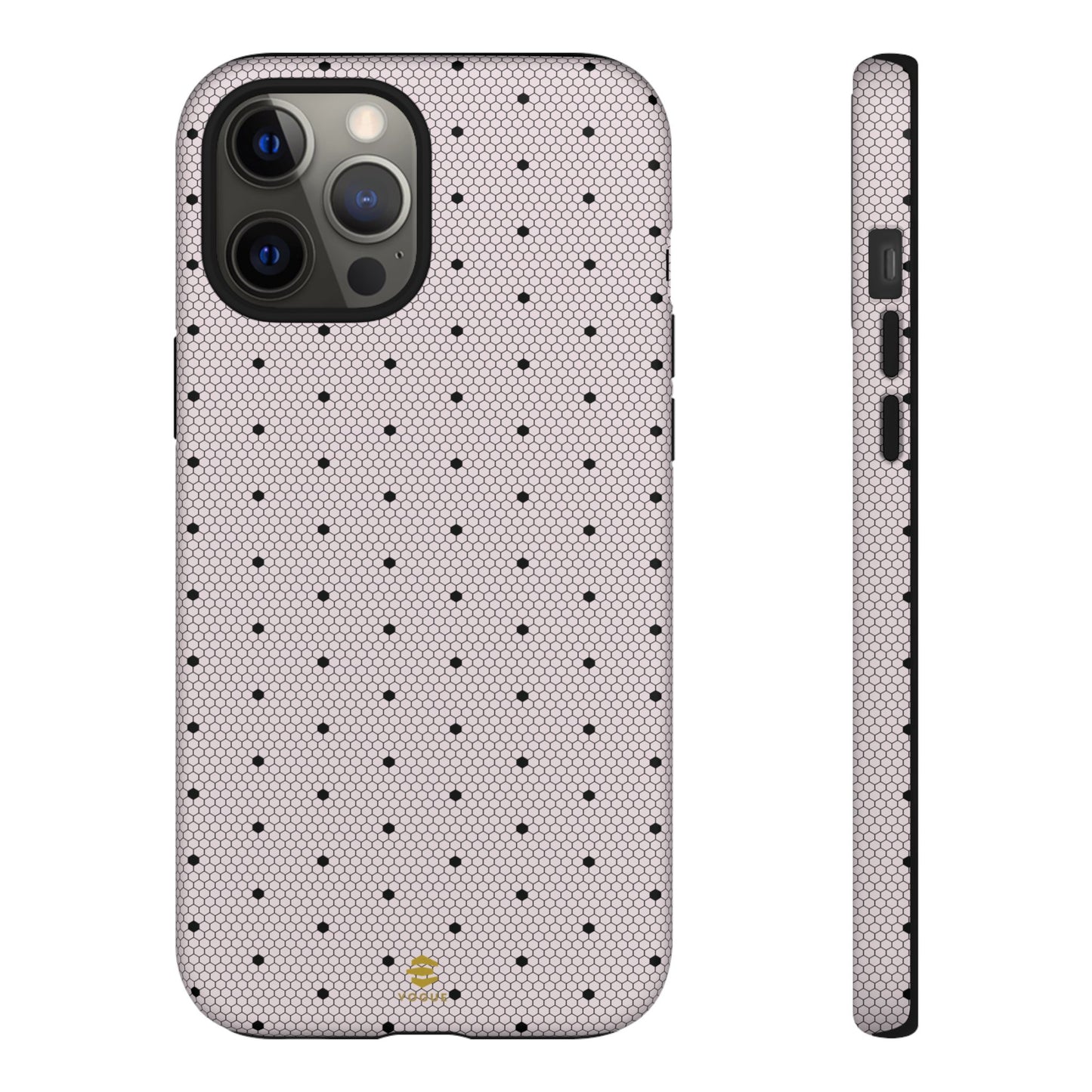 Blush Lace Allure iPhone Tough Case