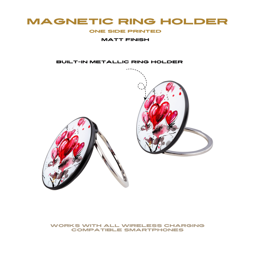 Abstract Hearts Induction Charger