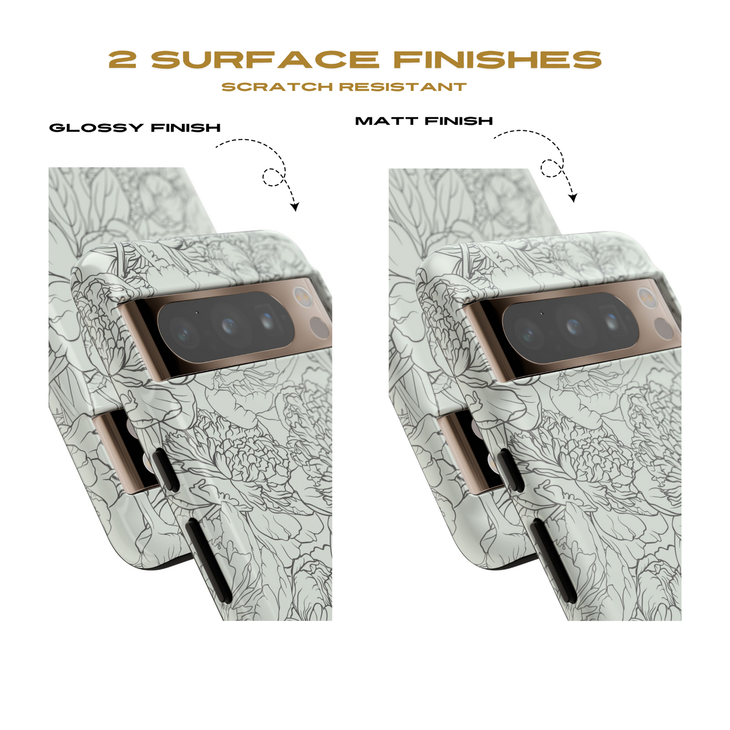 Estuche para Google Sage Peony Garden