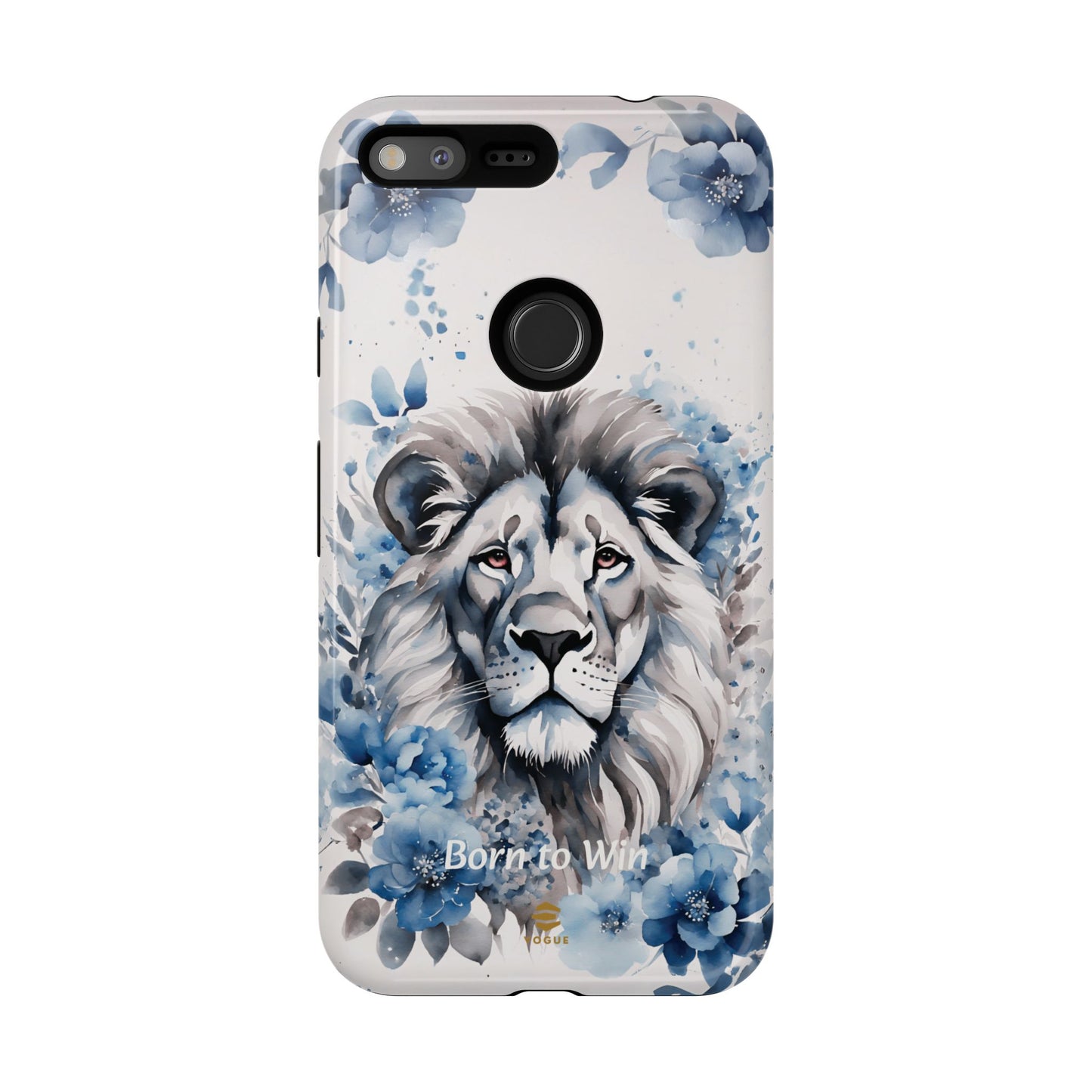 Lion Born to Win Google Pixel Tough Phone Case
