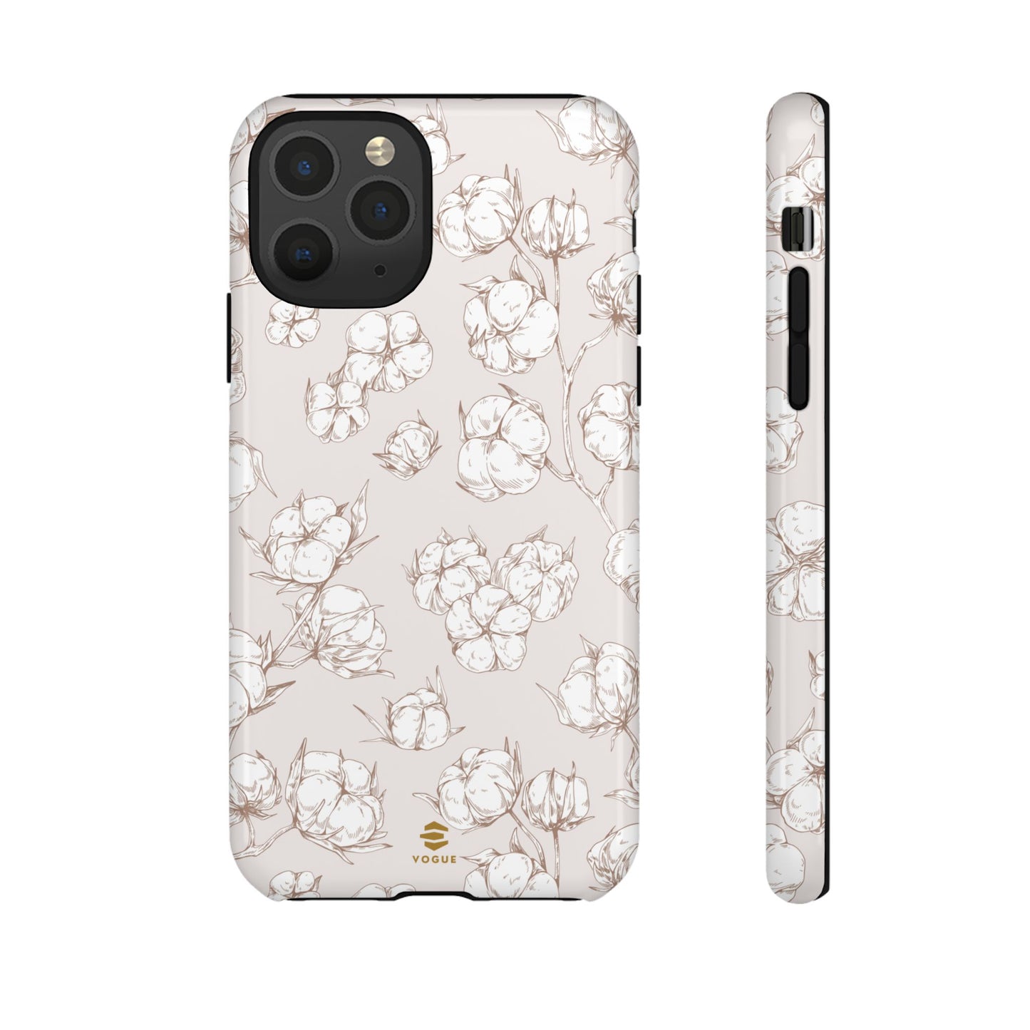 Funda para iPhone con diseño de campo de algodón