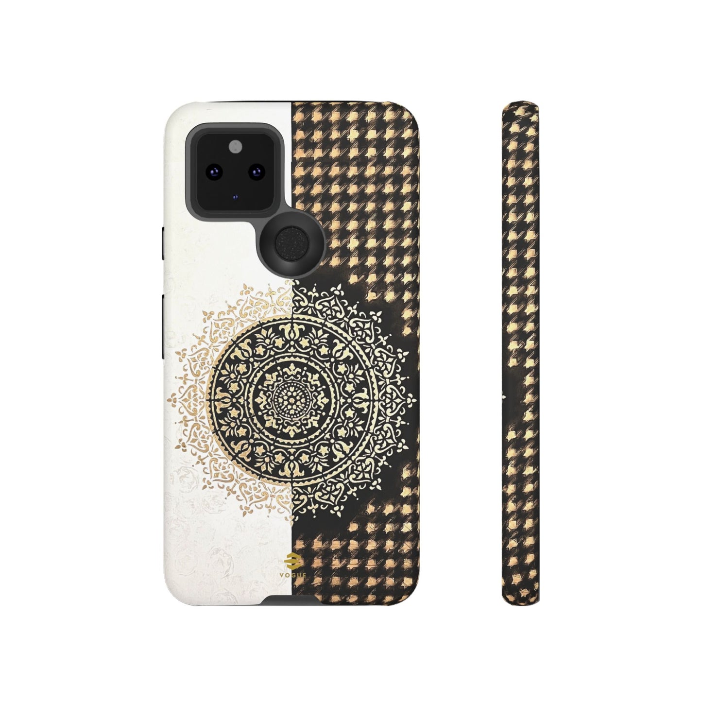 Estuche de Google con pintura abstracta de mandala