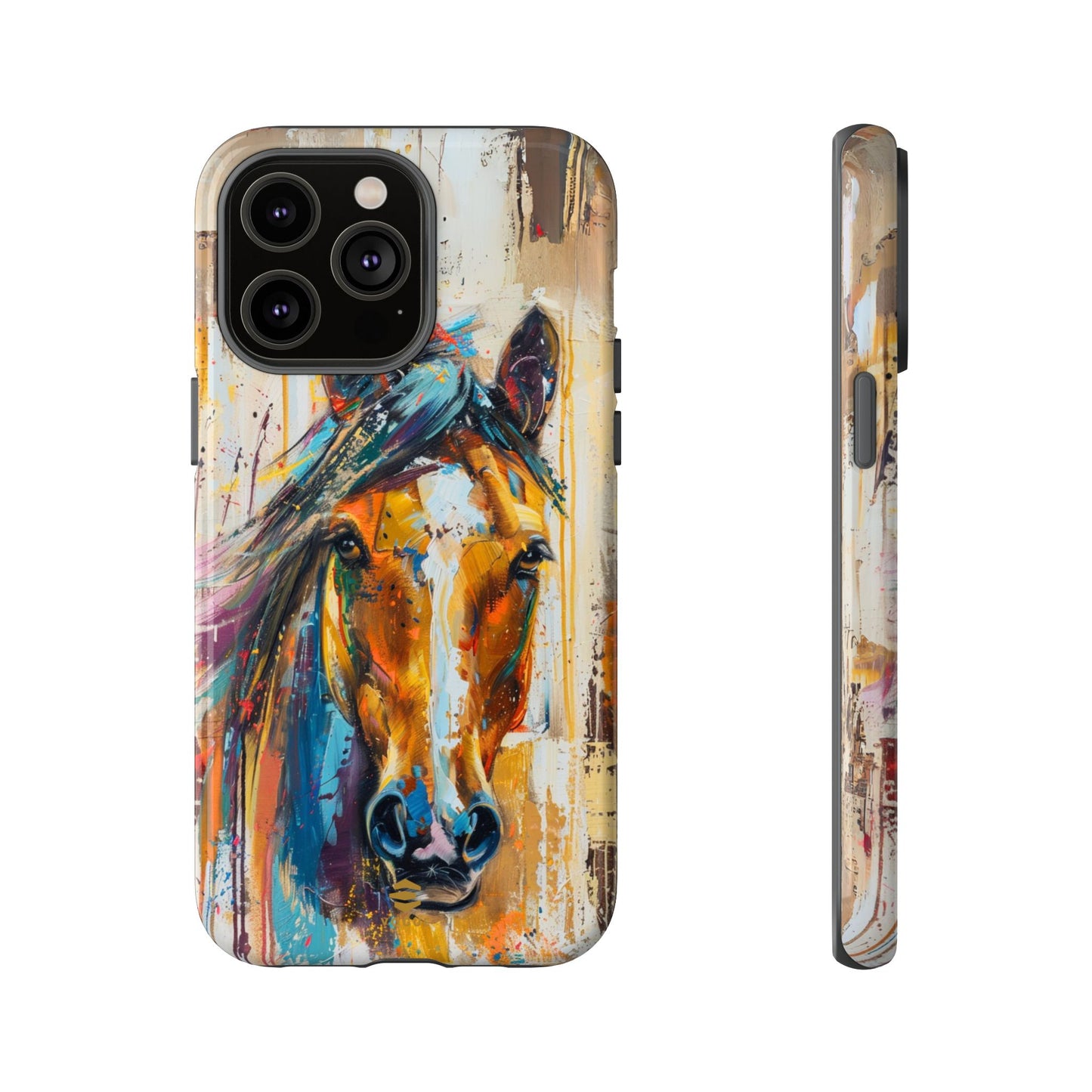 Horse Art iPhone Case - Brown - Though Phone Case