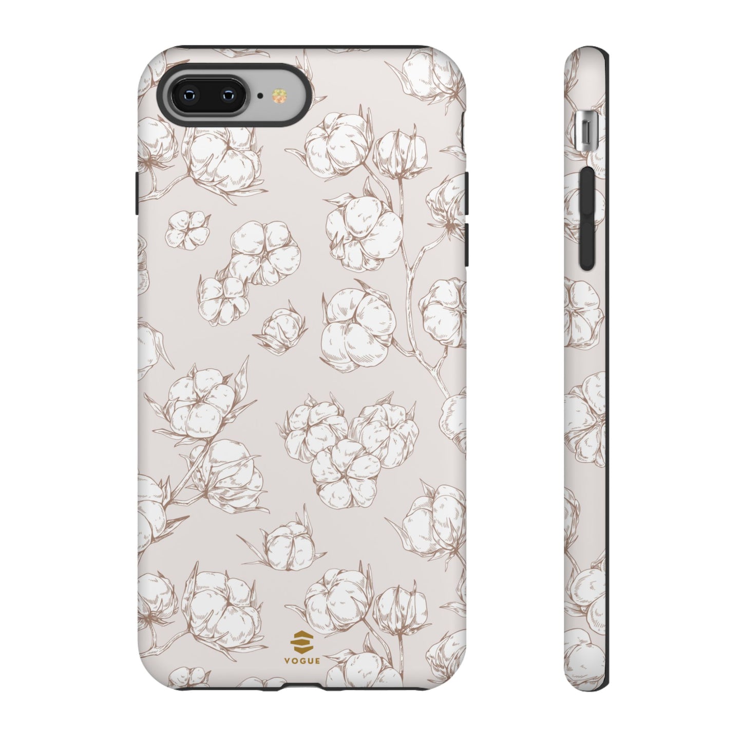 Funda para iPhone con diseño de campo de algodón