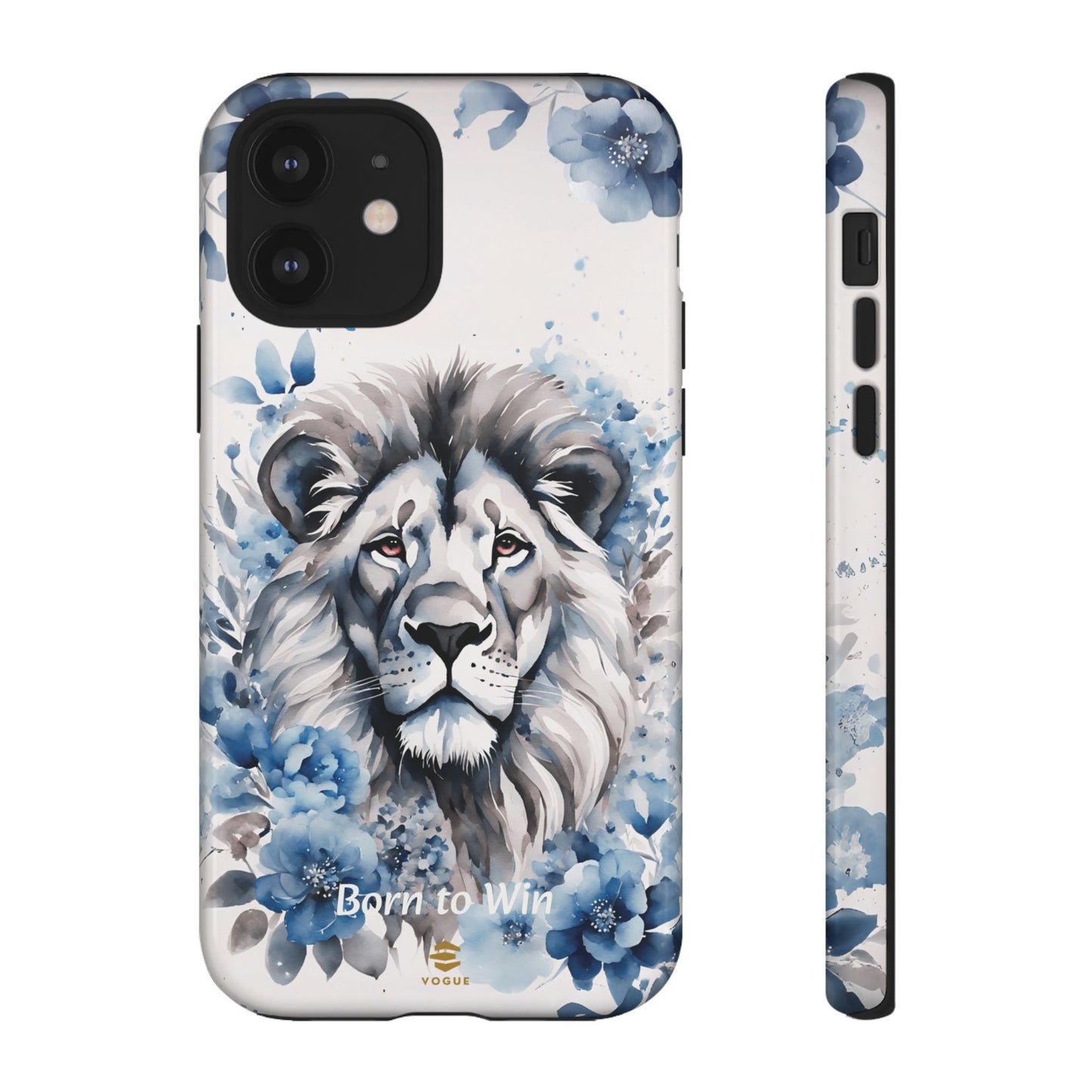 Lion Born to Win iPhone Tough Phone Case