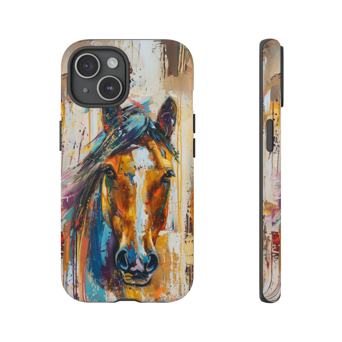 Horse Art iPhone Case - Brown - Though Phone Case