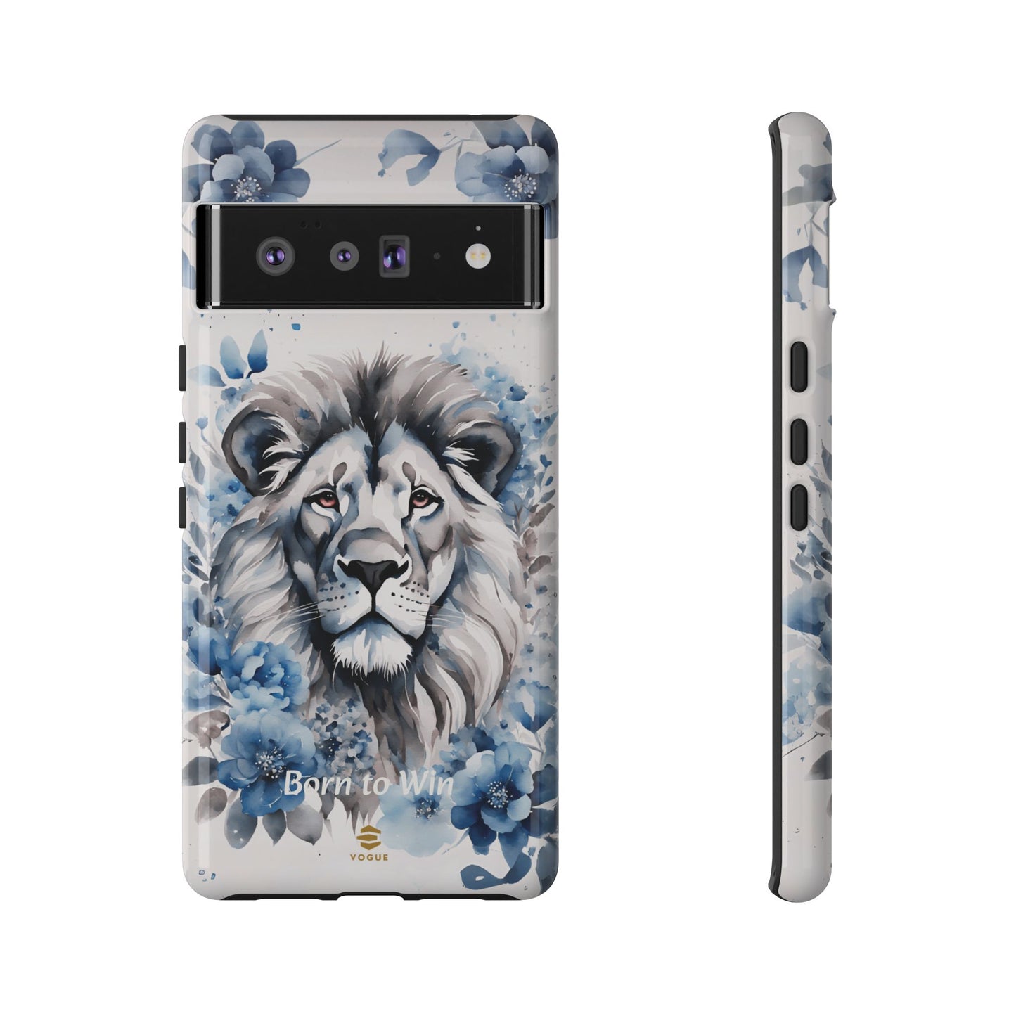 Lion Born to Win Google Pixel Tough Phone Case