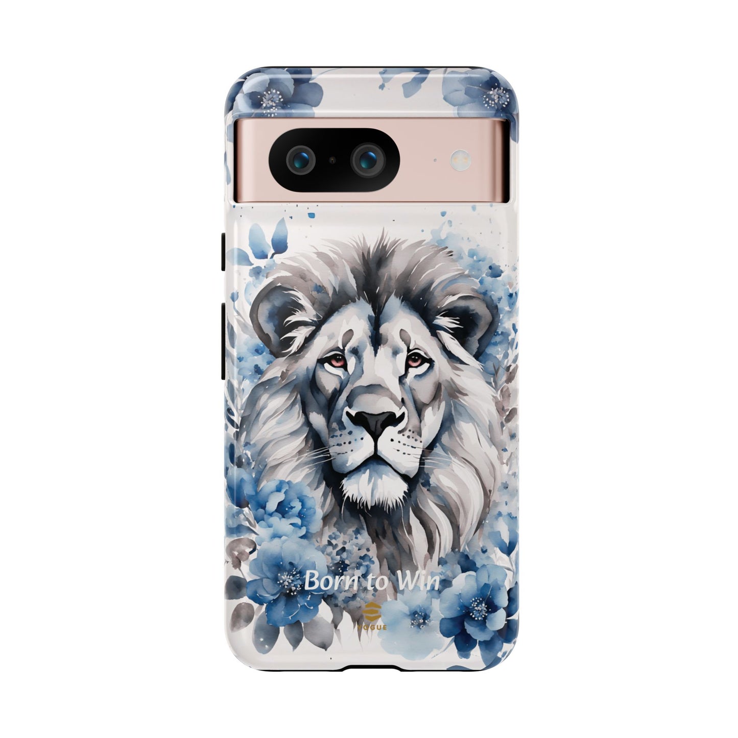 Lion Born to Win Google Pixel Tough Phone Case