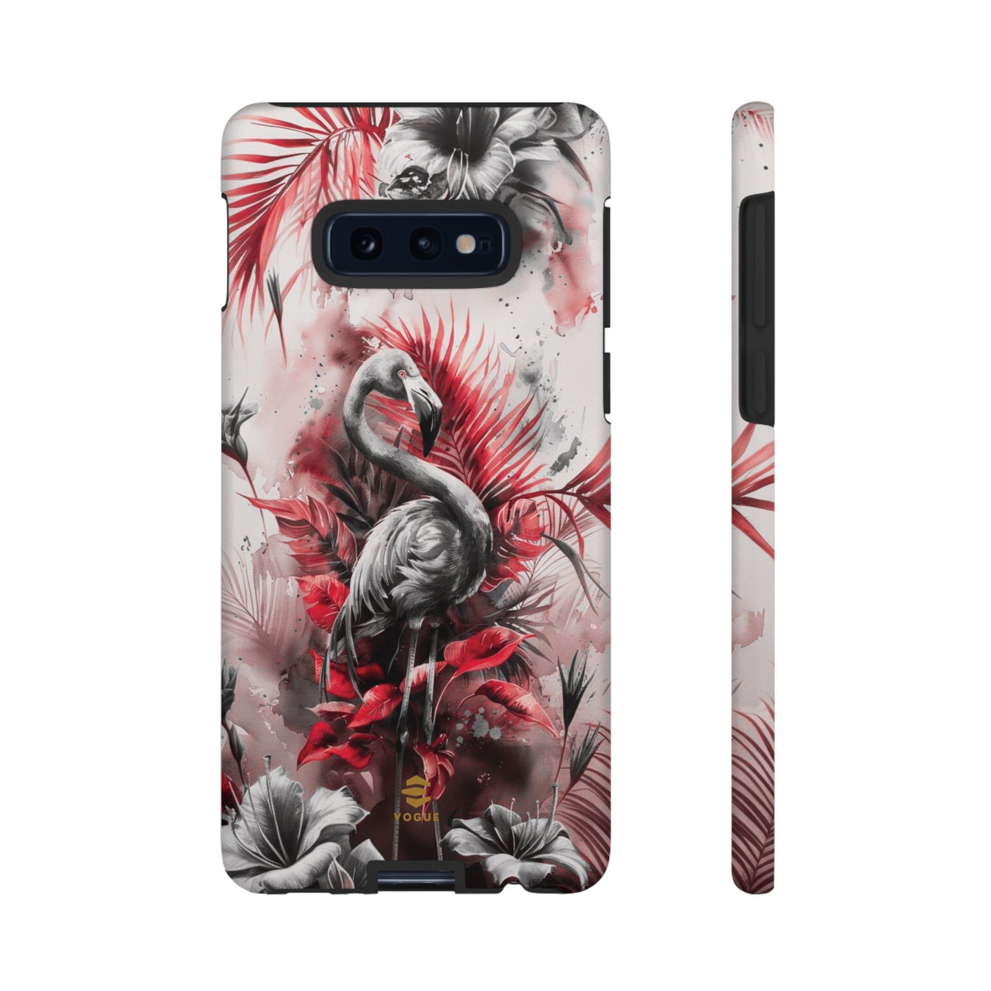 Flamingo Tropical Design Tough Phone Case Samsung